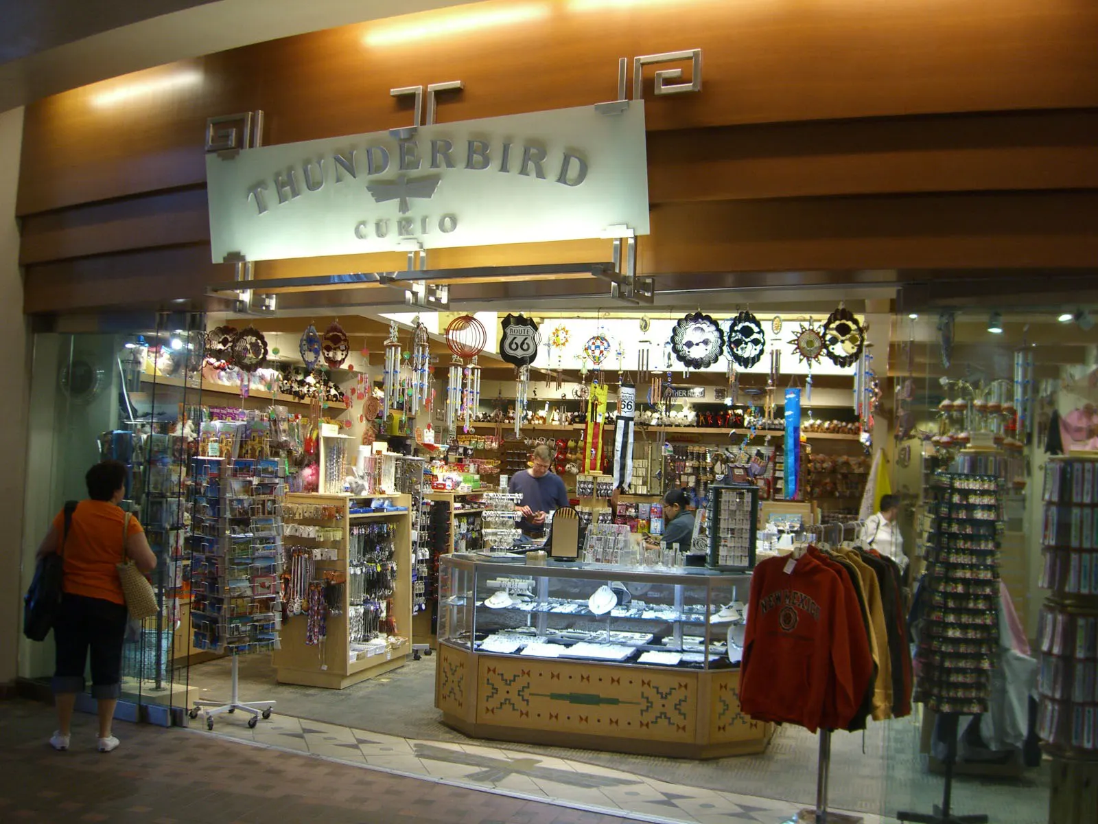 Retail shop inside Albuquerque International Sunport.