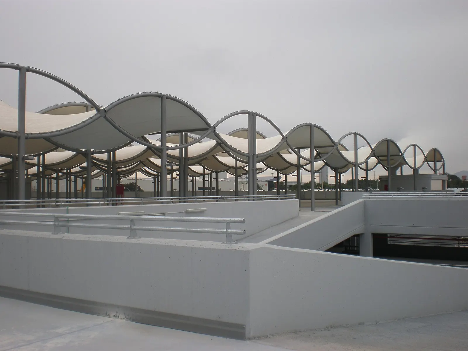 Multi-storey parking at Alicante Airport Terminal N