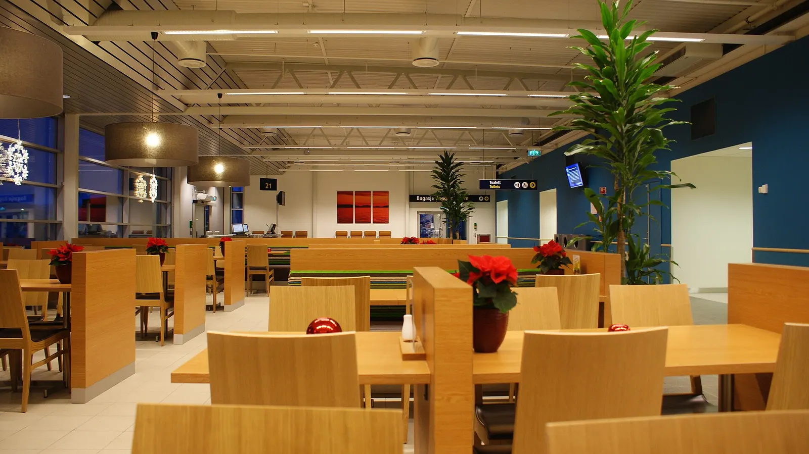 Alta Airport, Finnmark, Norway. New terminal (opened September 2009)
