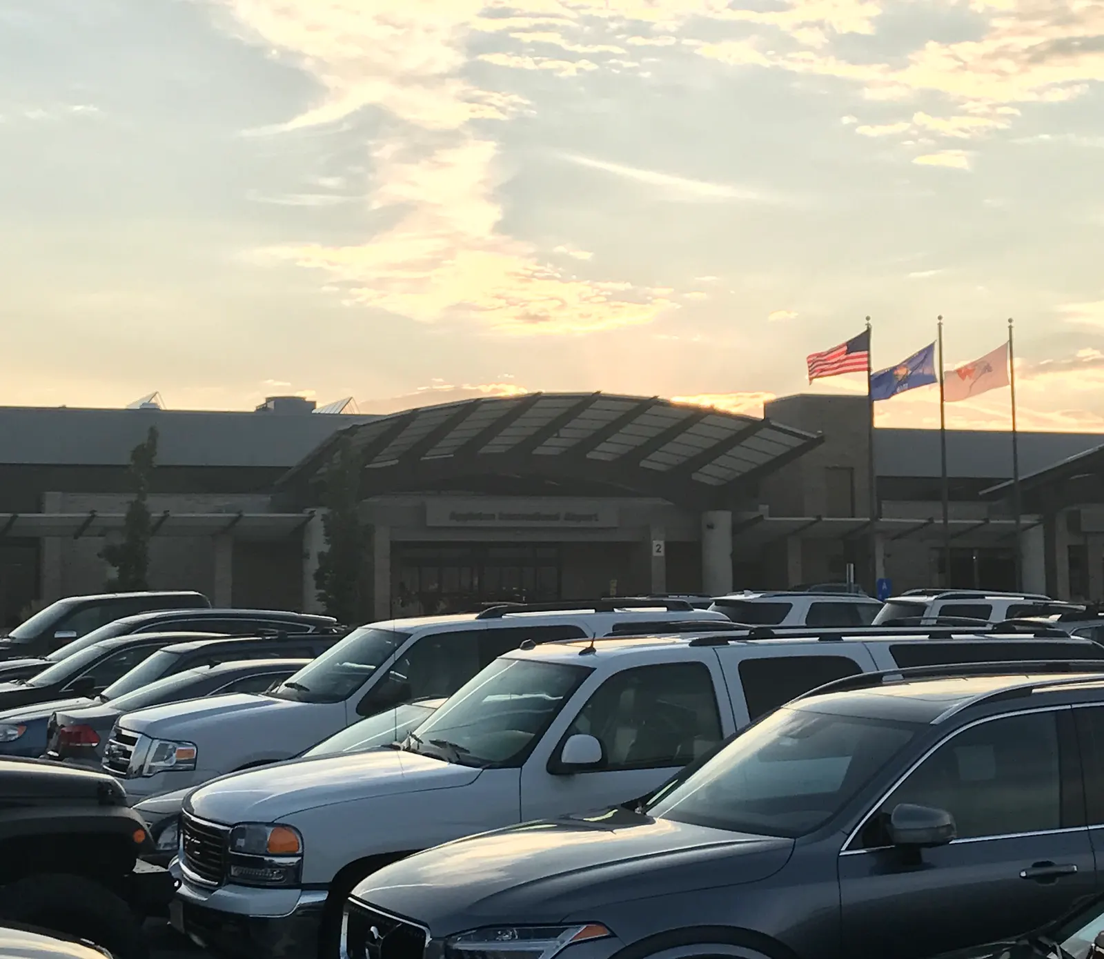 Landside frontage of Appleton International Airport