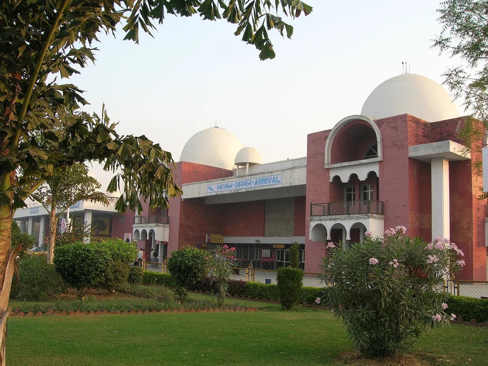Vadodara Airport airside / terminal view from the apron area.