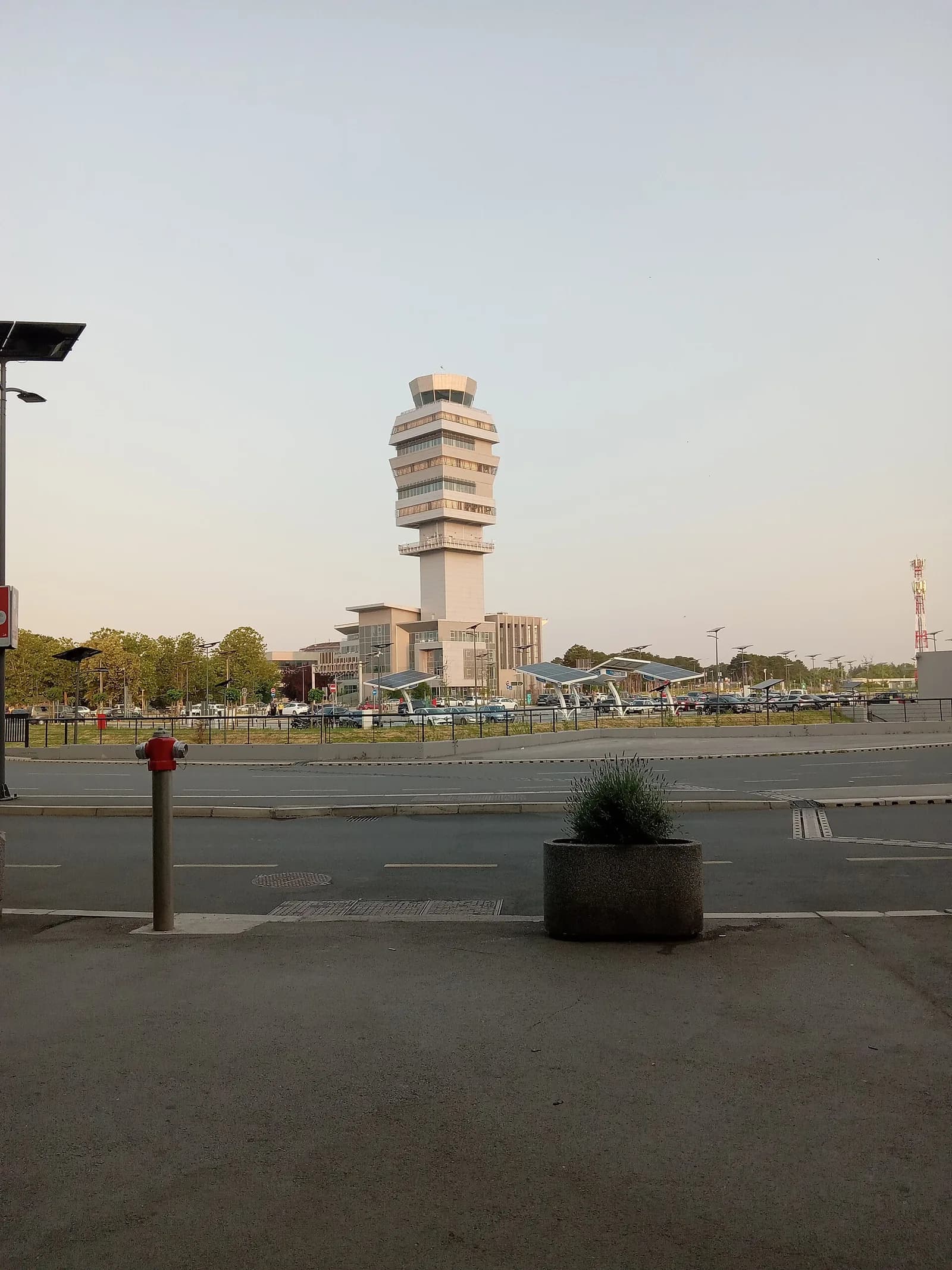 Airport Nikola Tesla in Surcin, Belgrade. Terminal 2