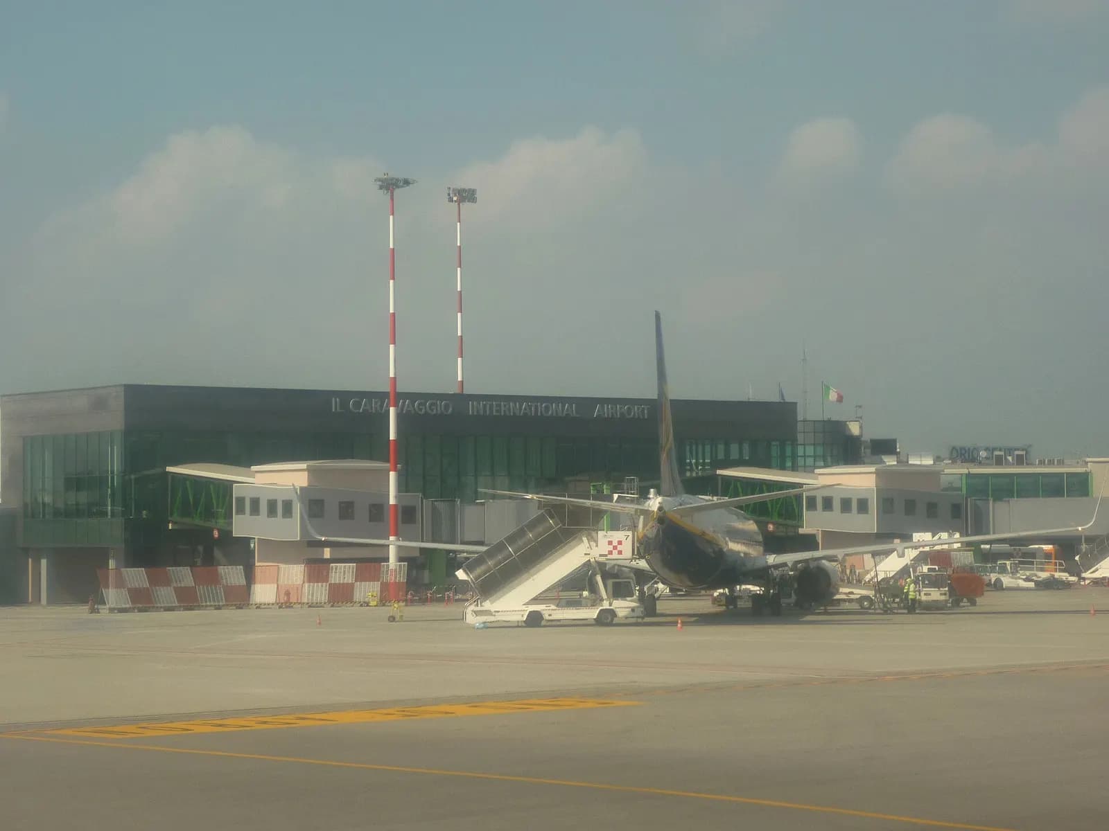 Apron and terminal of Milan Bergamo Airport (BGY/LIME)