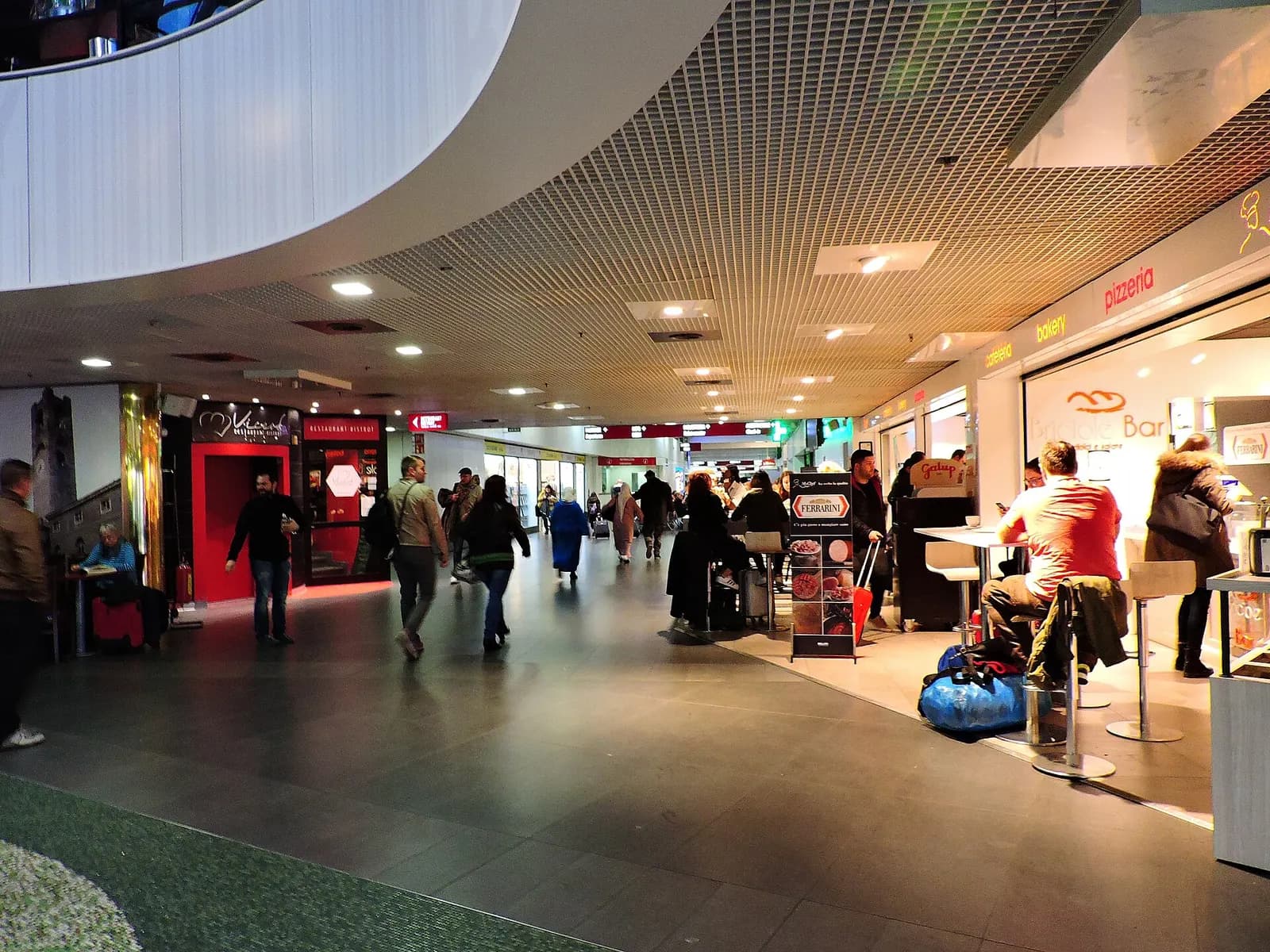 Exterior view of Orio al Serio / Milan Bergamo Airport