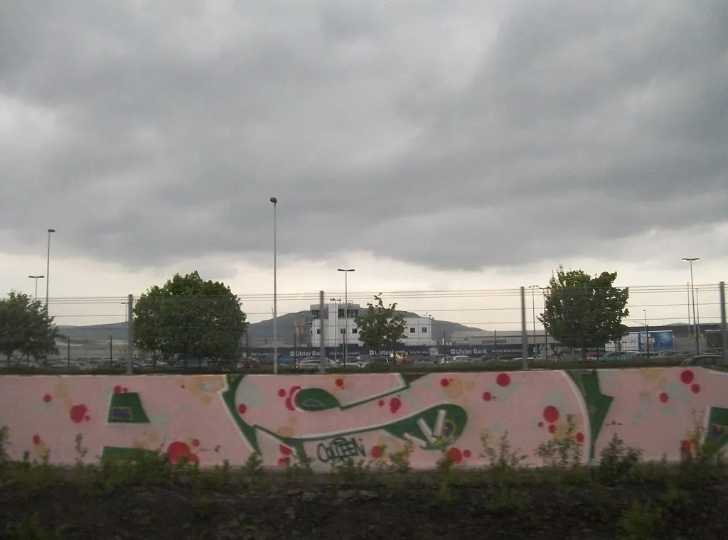 Control tower at George Best Belfast City Airport