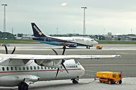 Billund Airport terminal overview