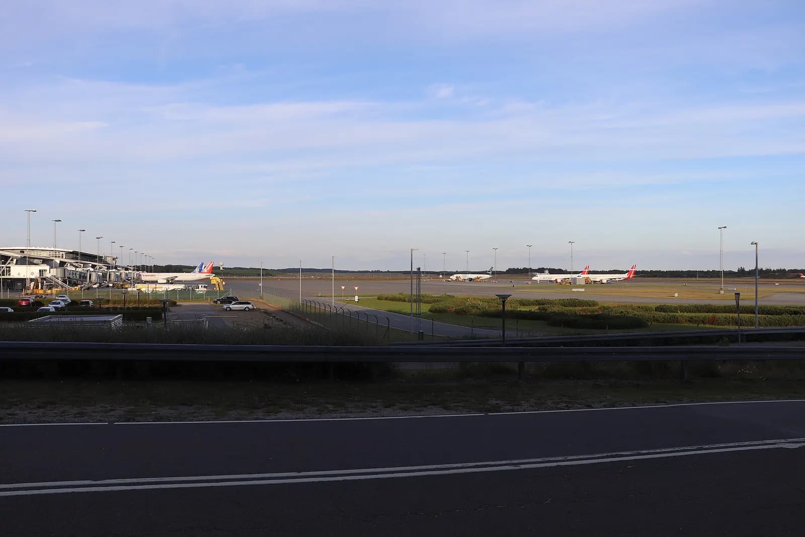 Billund Airport airside and terminal