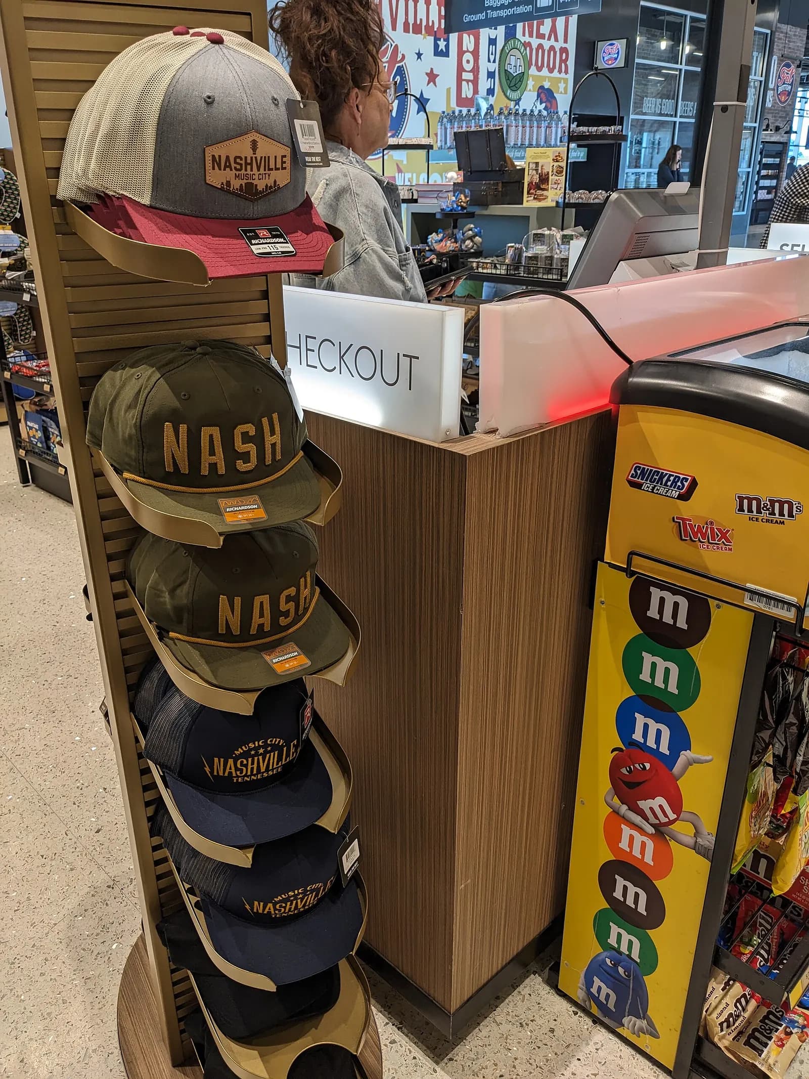 Nashville International Airport (BNA) at 1 Terminal Drive in Nashville, Tennessee.