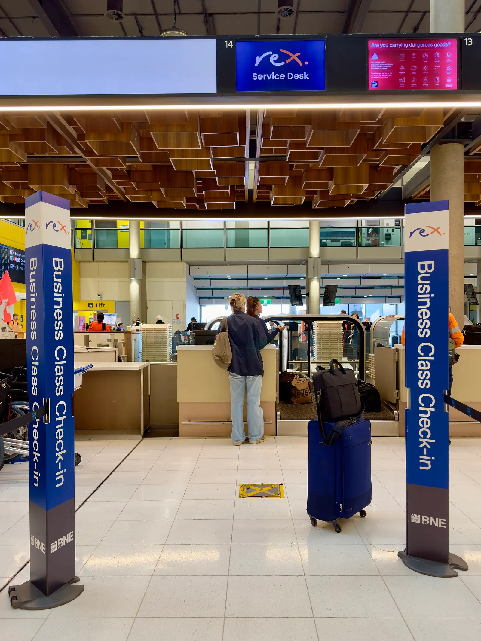 Brisbane Airport Domestic Terminal, April 2024
