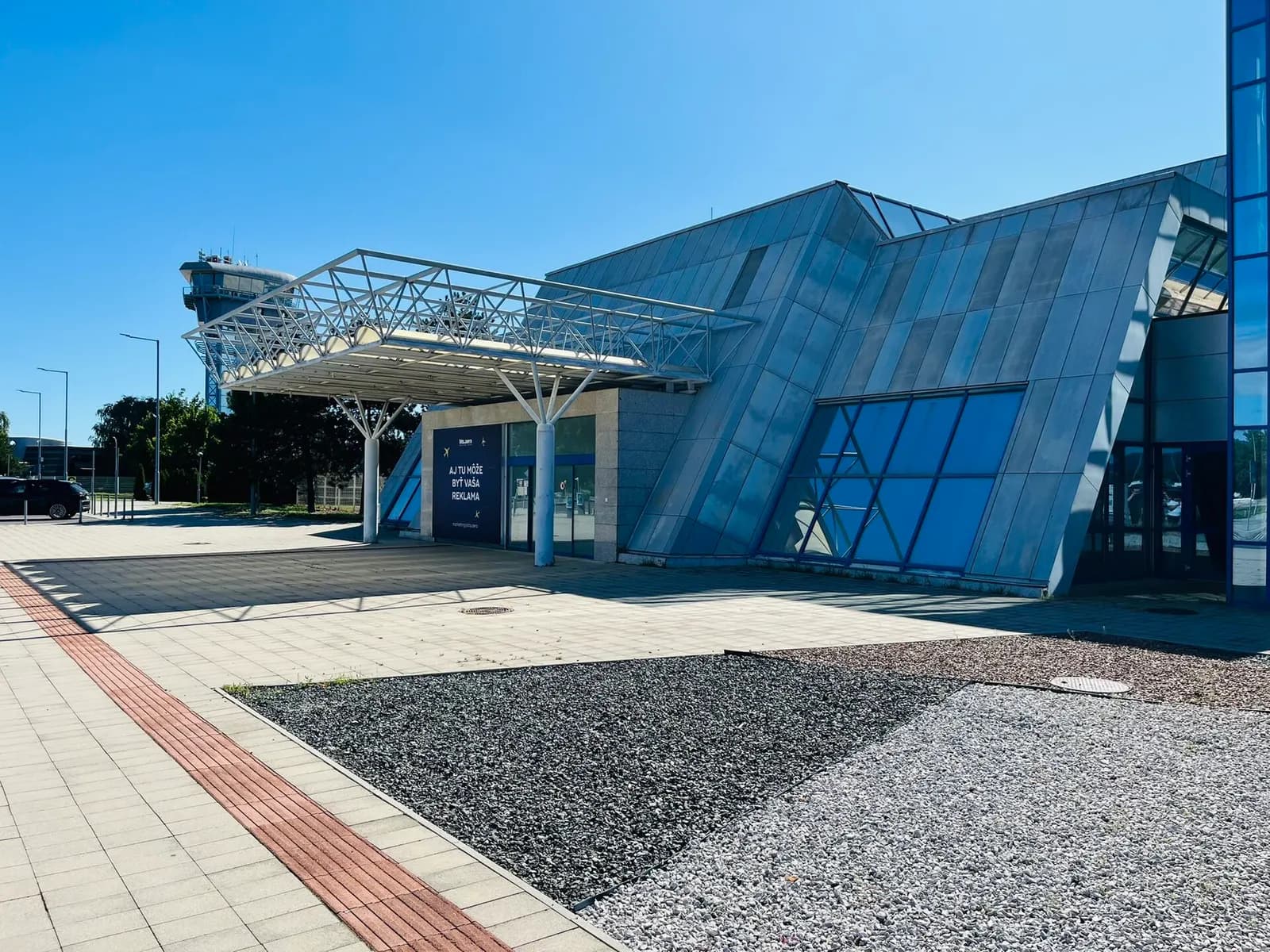 Terminal B at M. R. Štefánik Airport in Bratislava