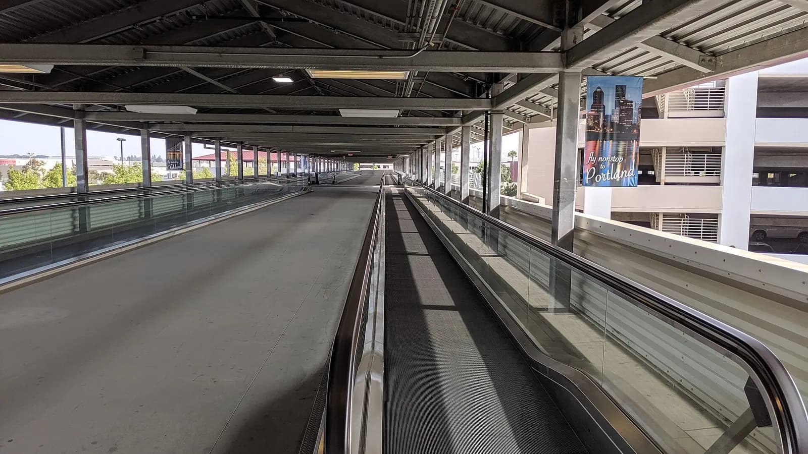 Bus Connector Walkways at Hollywood Burbank Airport
