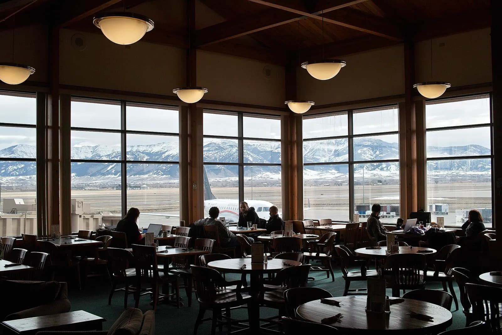 2011 sit-down restaurant inside Gallatin Field, now Bozeman Yellowstone International Airport.