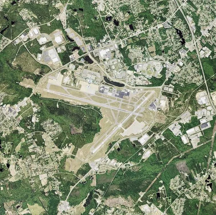 2006 USGS aerial of Columbia Metropolitan Airport