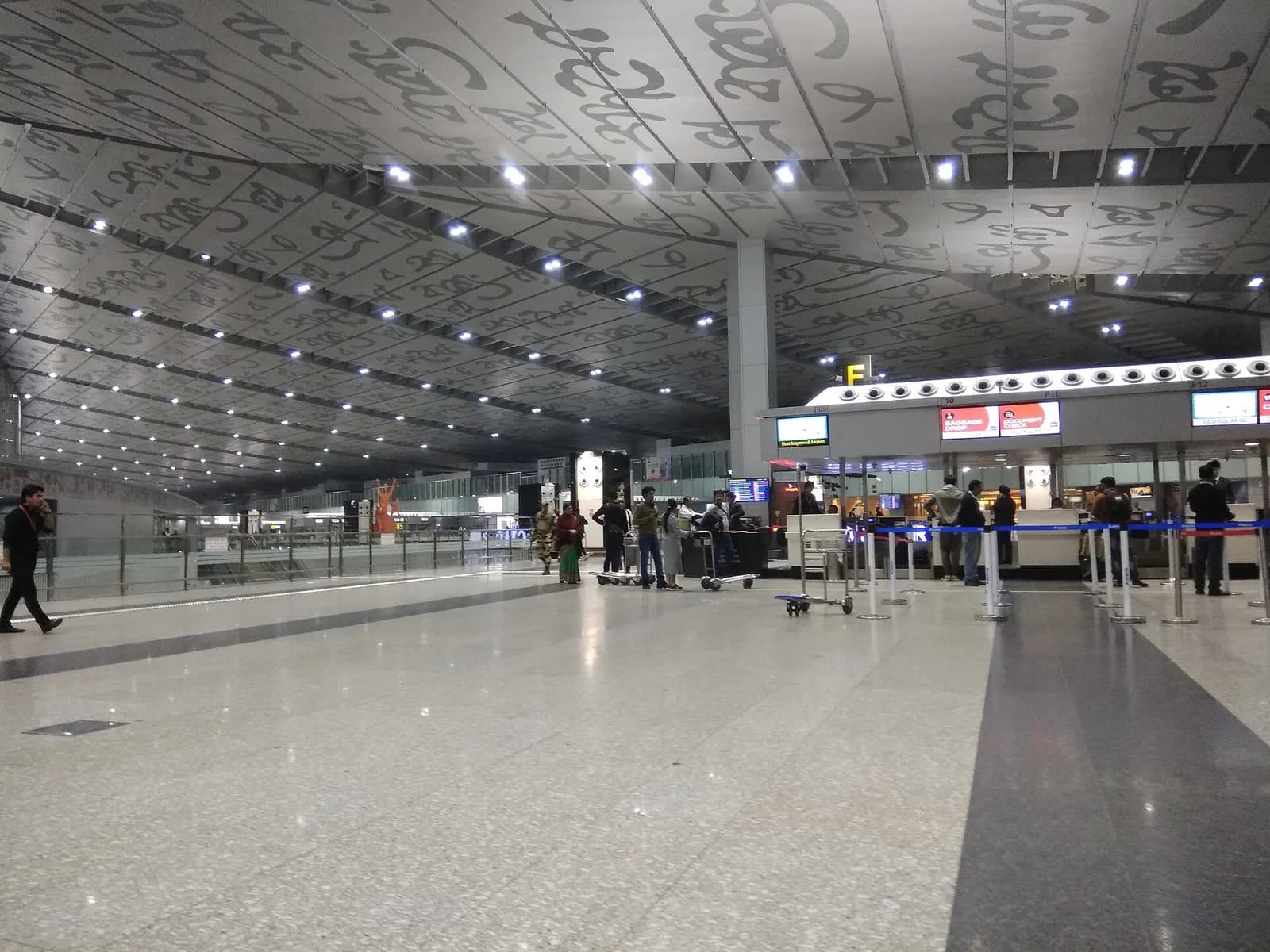 Inside Netaji Subhas Chandra Bose International Airport, Kolkata