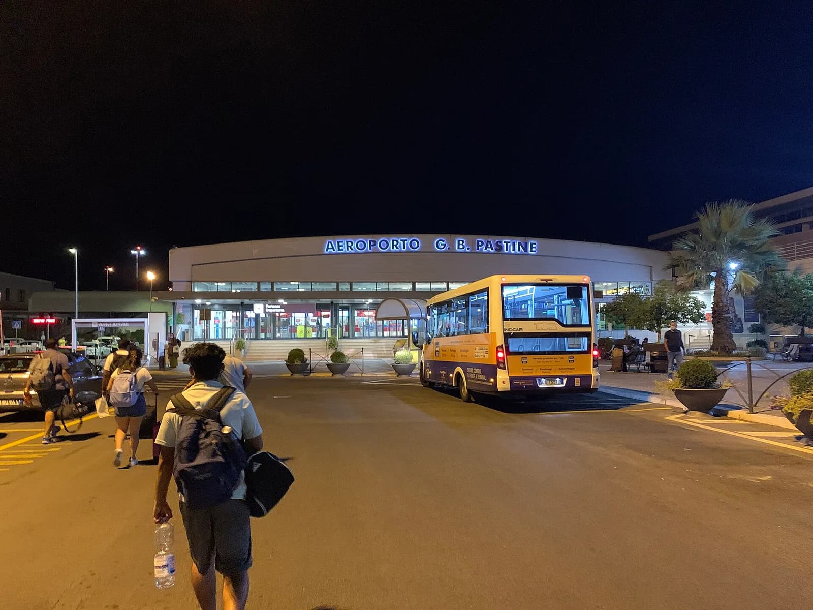 Ciampino Pastine terminal exterior view 2021