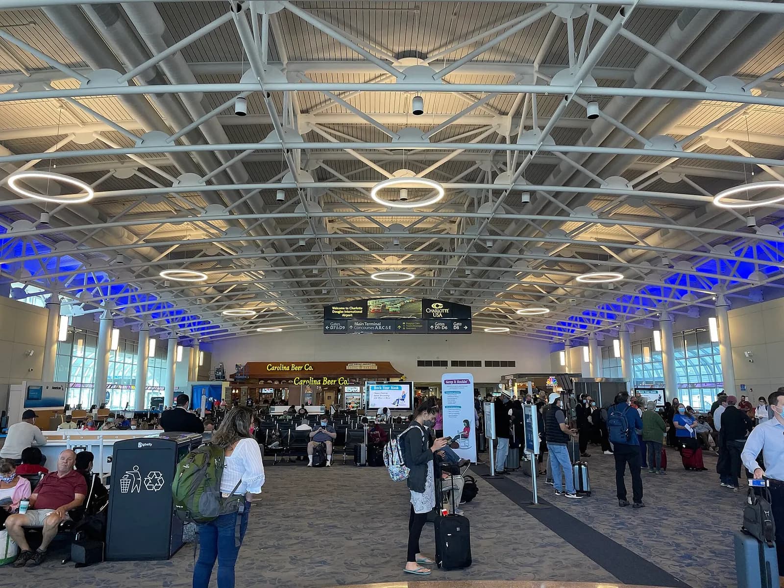 A photo I took at Charlotte Douglas International Airport on Sep 28, 2021.