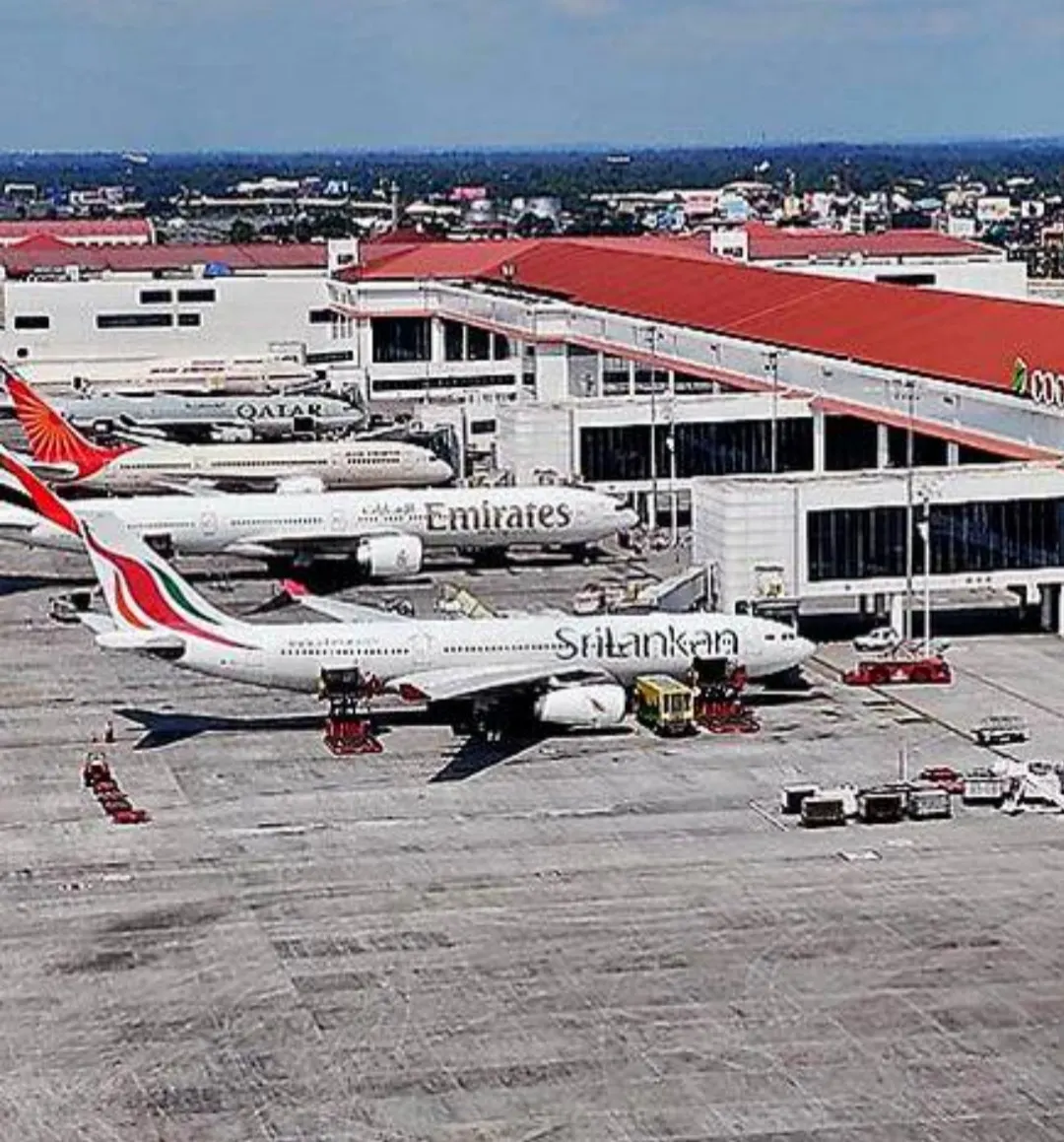 Aircraft parked on the Cochin International Airport apron