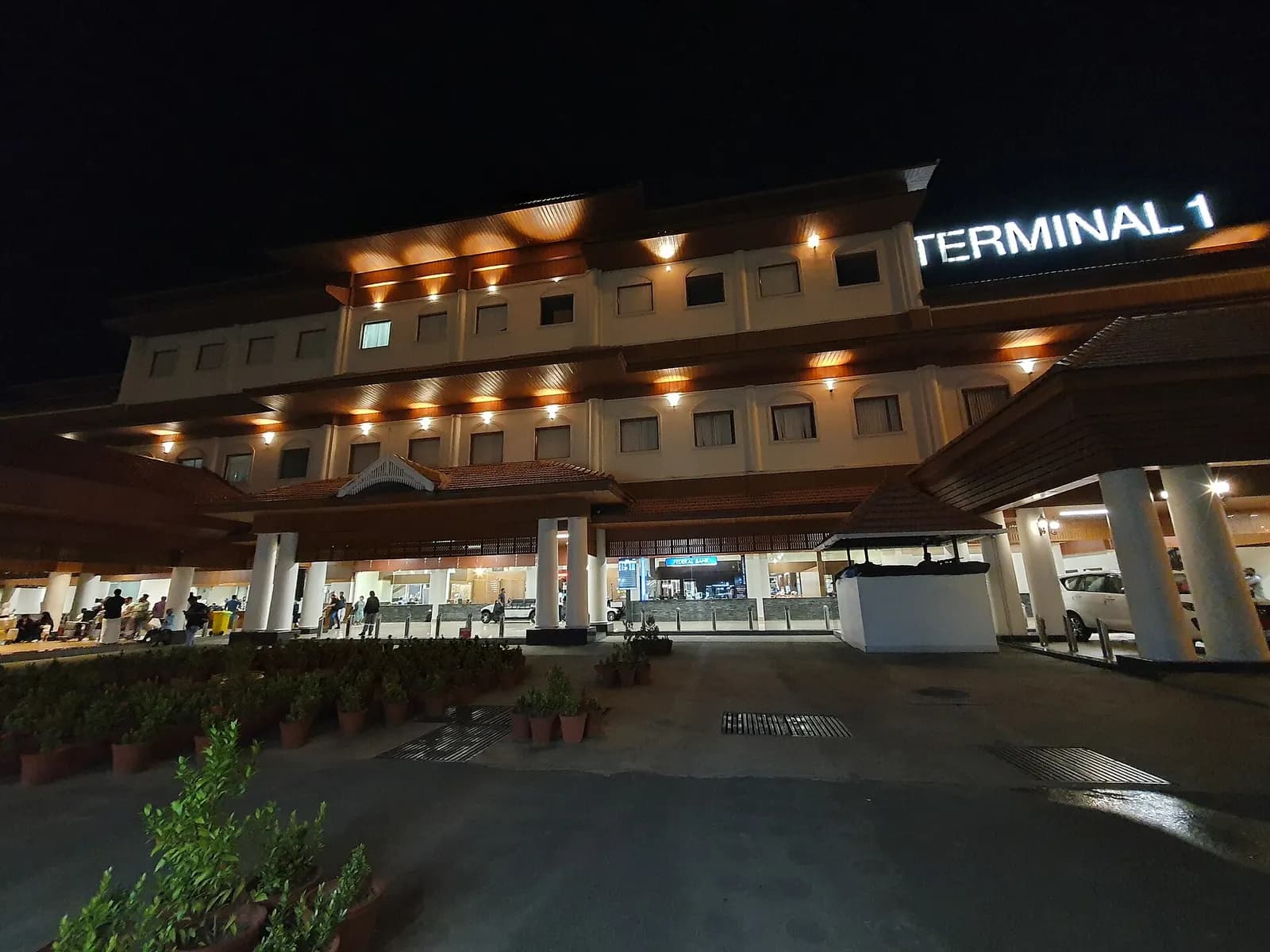 Cochin International Airport Terminal 1 exterior