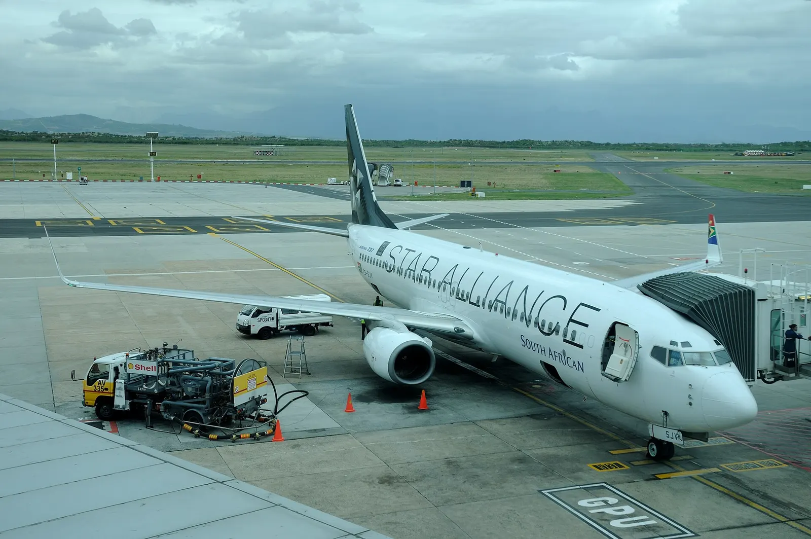 South Africa , spotting at Cape Town International Airport