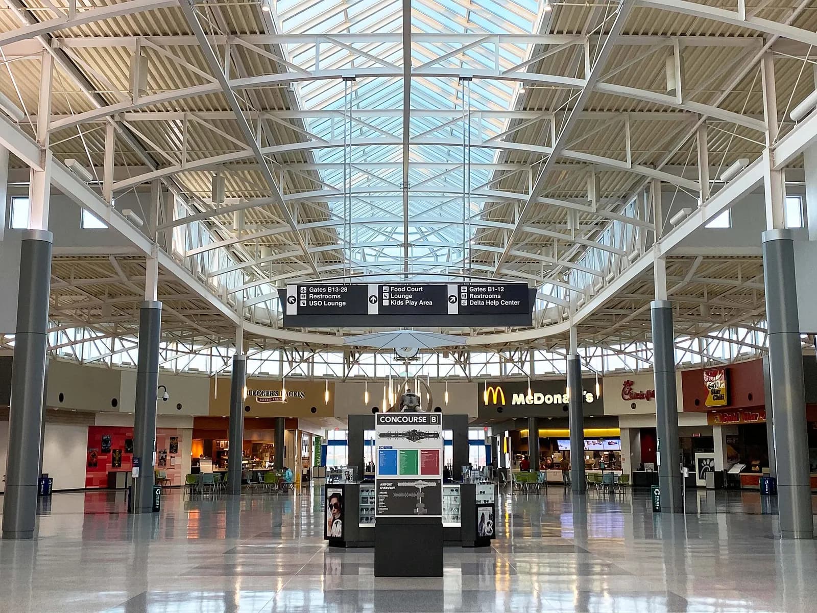 Concourse B at Cincinnati/Northern Kentucky International Airport