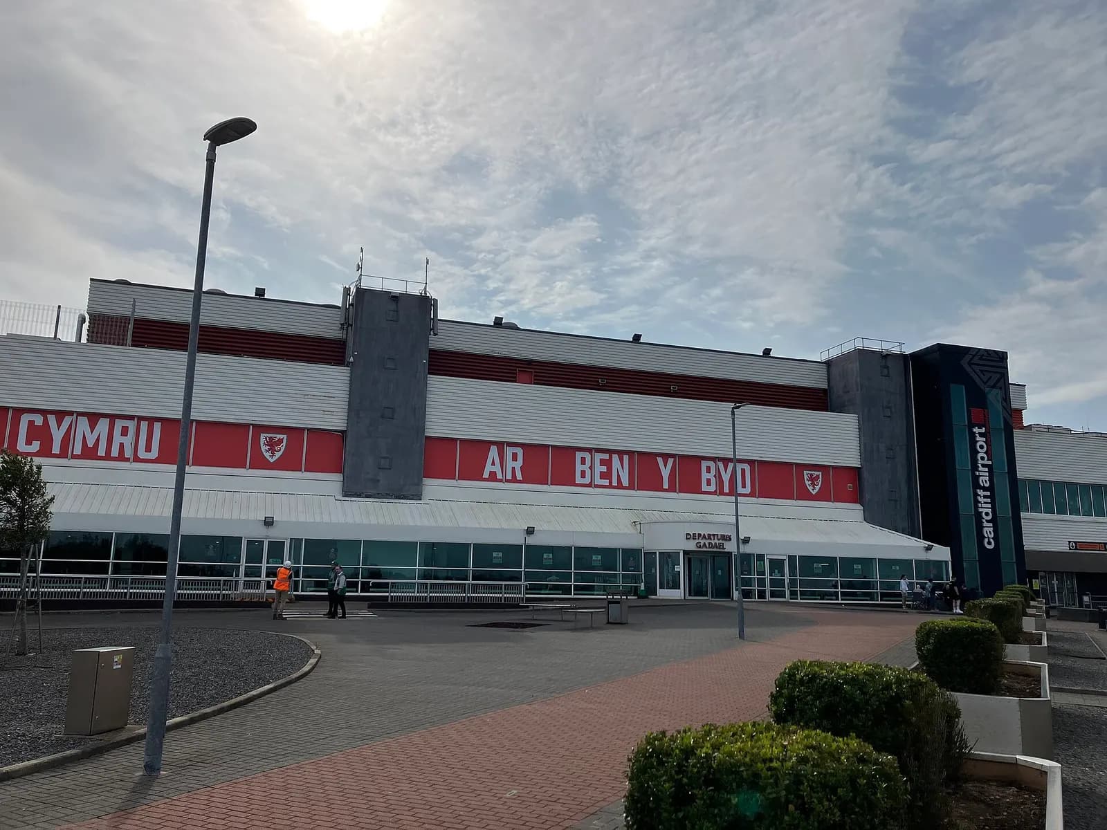 Cardiff Airport terminal building