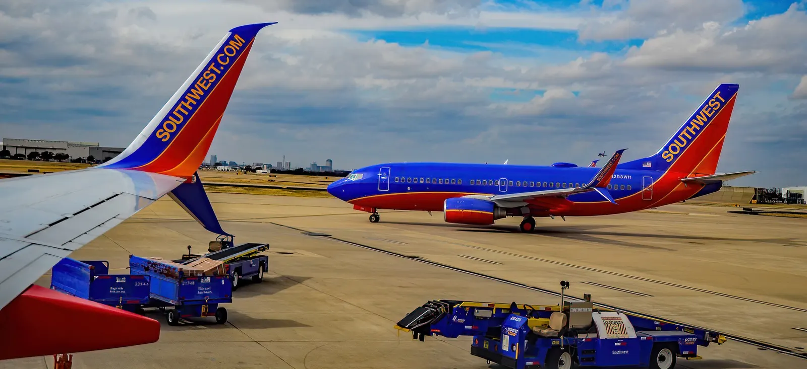 Departing to Southwest Florida International Airport Dallas Love Field Airport (KDAL) Dallas, Texas Photo: TDelCoro December 18, 2020