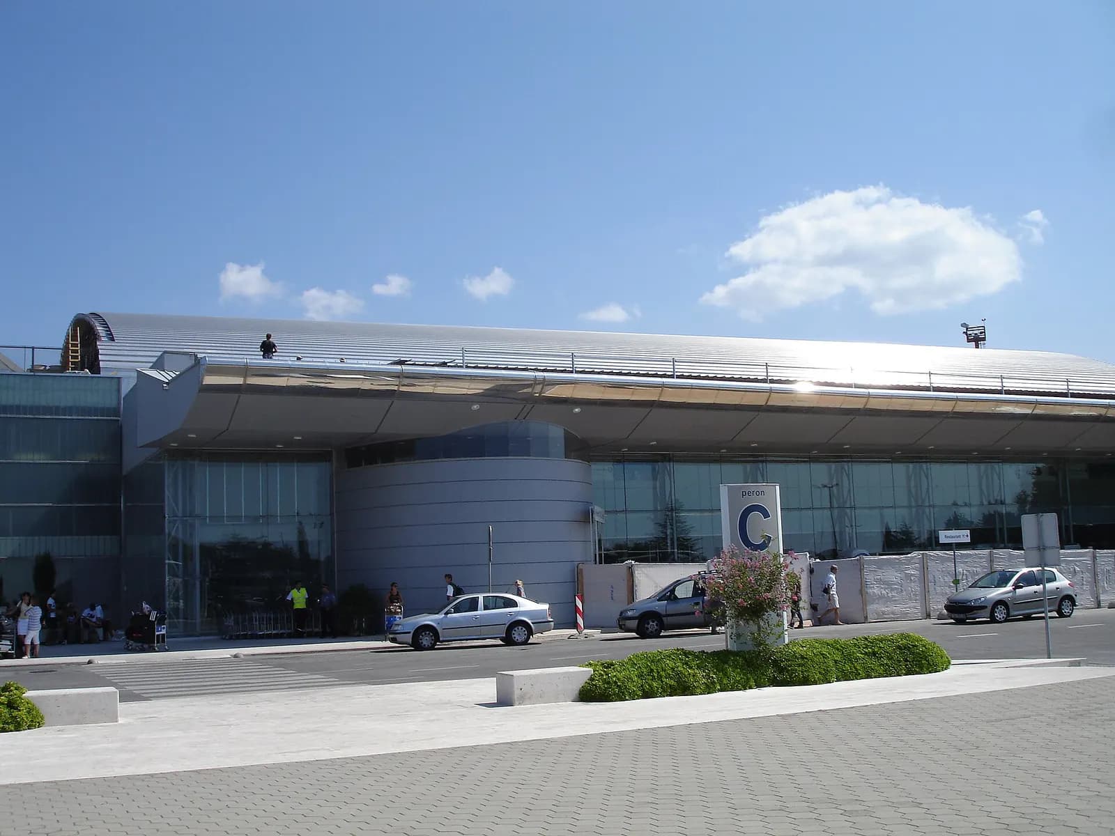Dubrovnik Airport Terminal C departures entrance