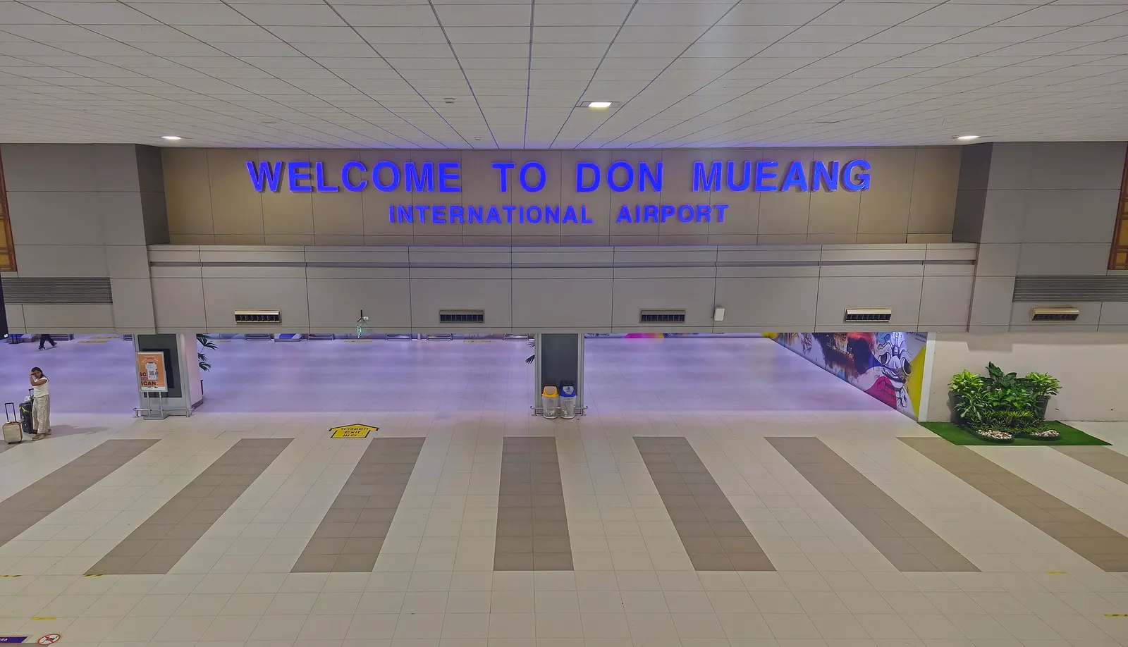 Welcome to Don Mueang International airport by Don Ramey Logan