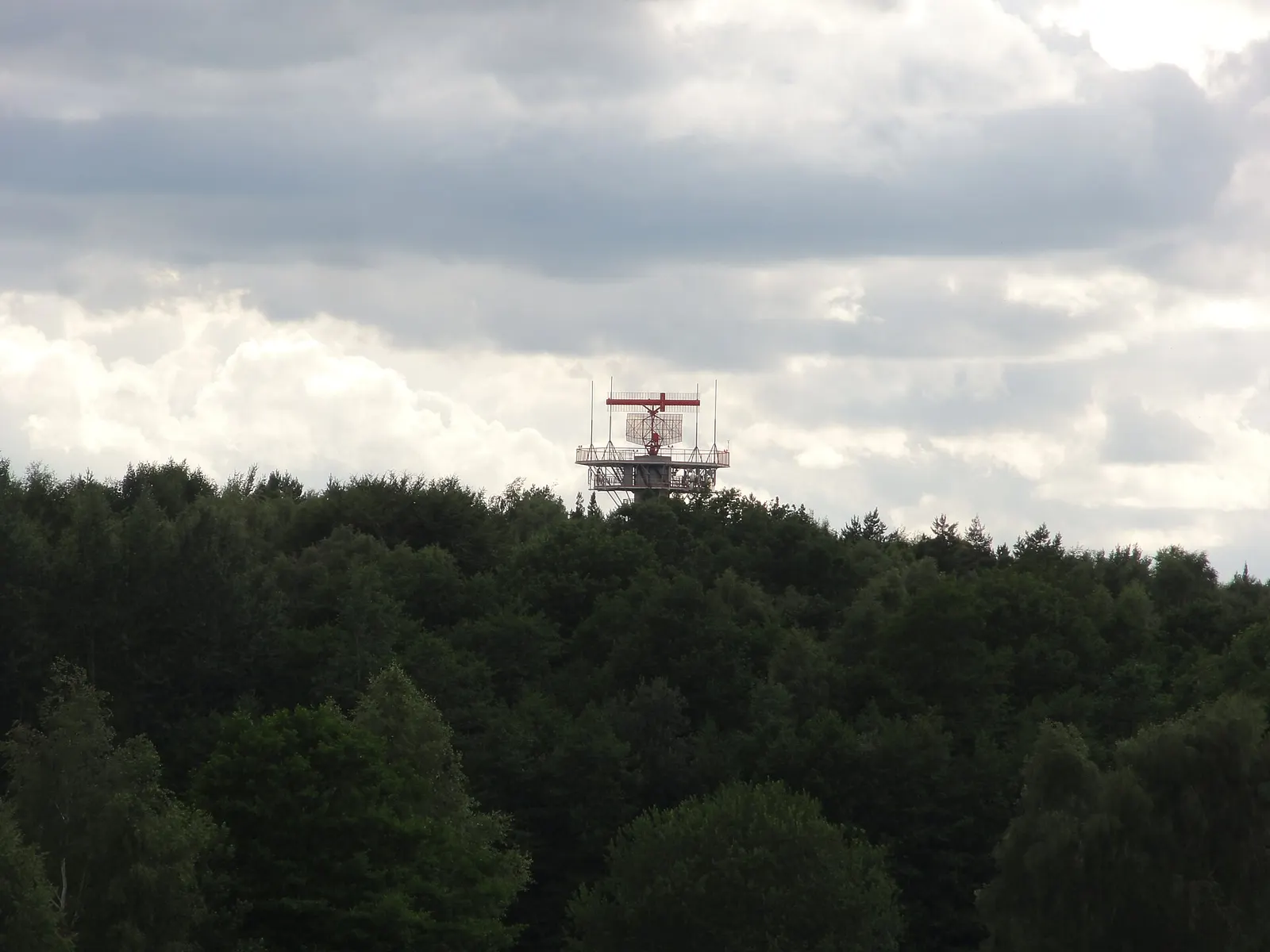 The Dresden Airport.