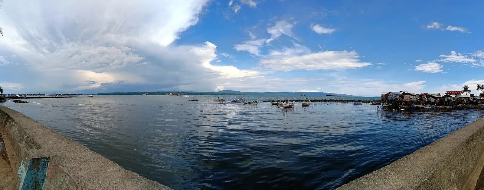 A view of the bay from the Magsaysay Park