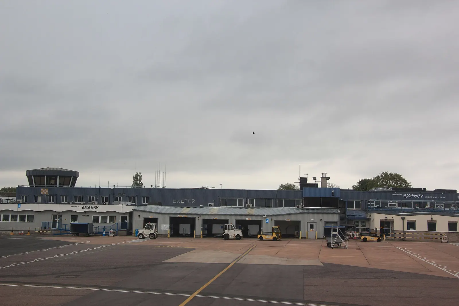 International Airport Exeter in United Kingdom