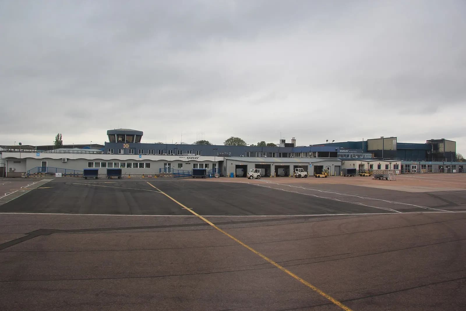 International Airport Exeter in United Kingdom