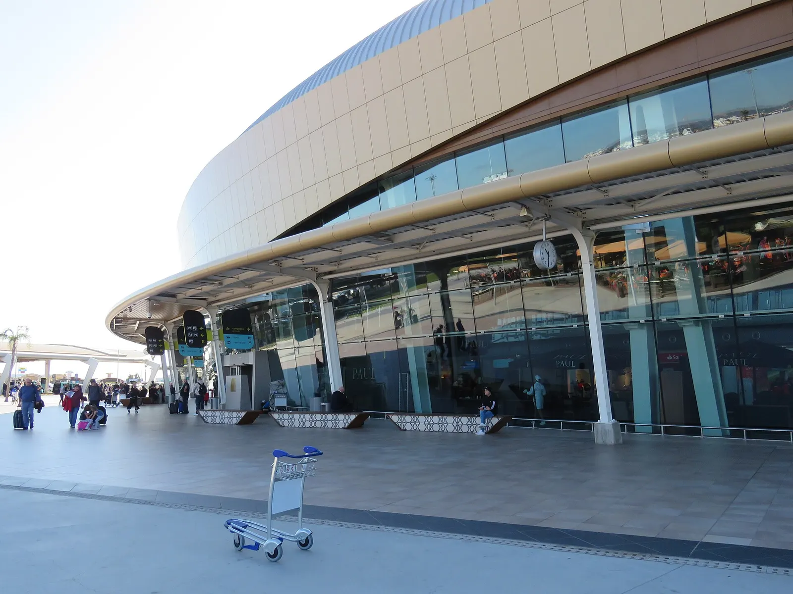 Faro airport, Portugal; exterior