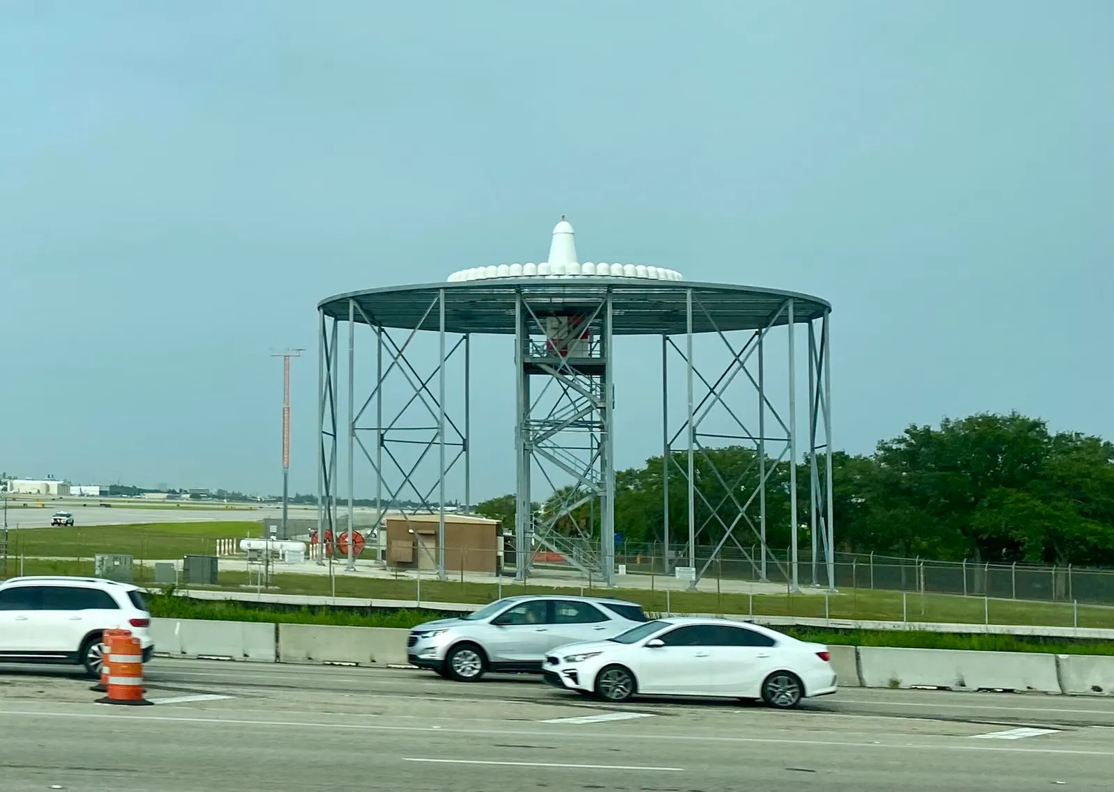 VOR (VHF omnidirectional range), Fort Lauderdale-Hollywood International Airport, Florida June 2021