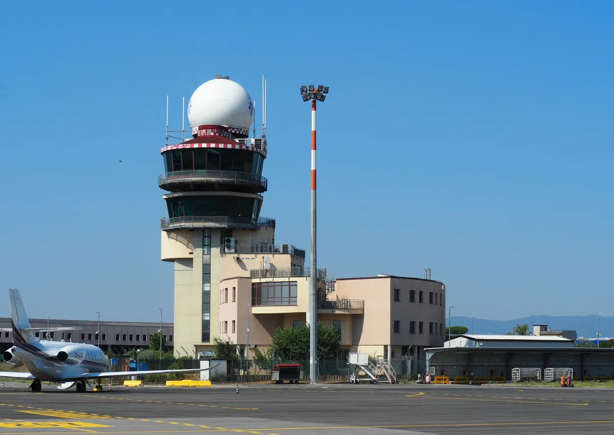 Peretola Airport control tower