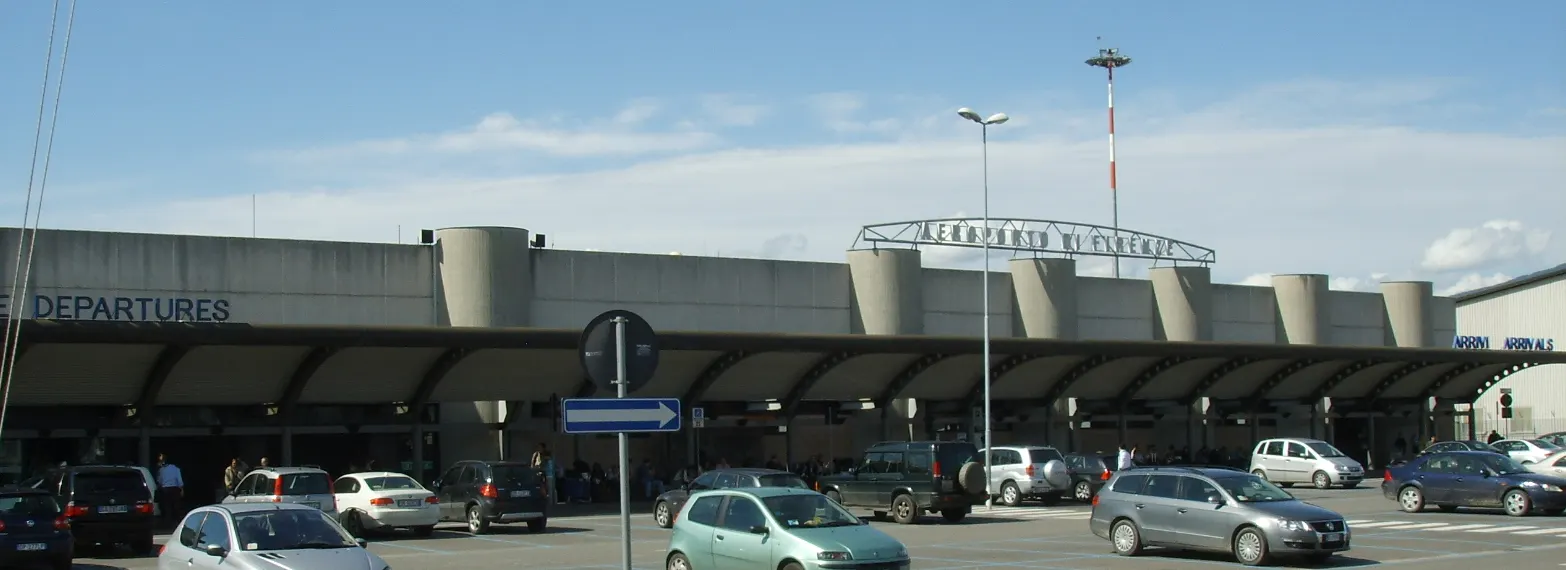 Florence Airport terminal exterior