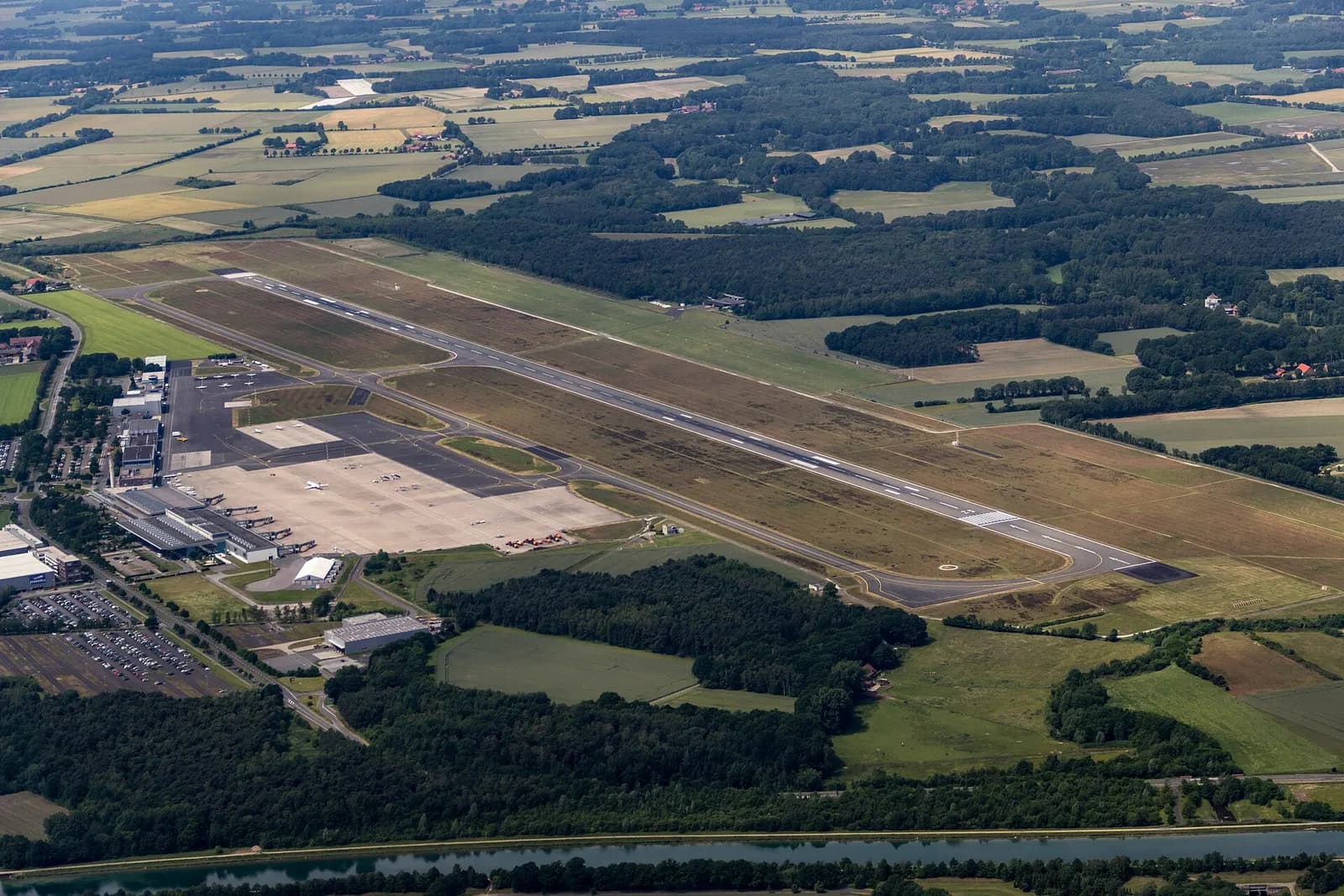 Airport Münster-Osnabrück , Greven , North Rhine-Westphalia , Germany