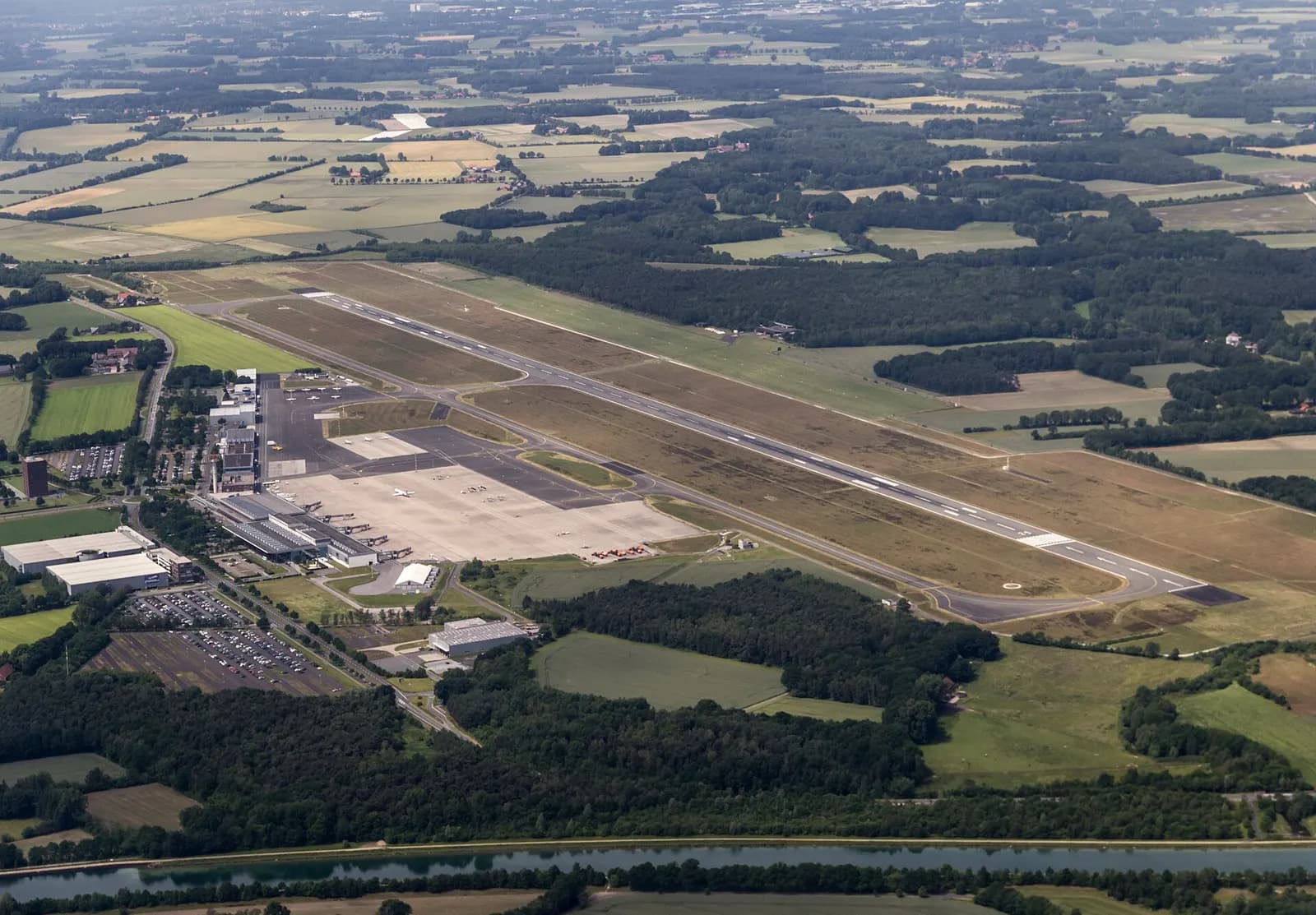 Airport Münster-Osnabrück , Greven , North Rhine-Westphalia , Germany