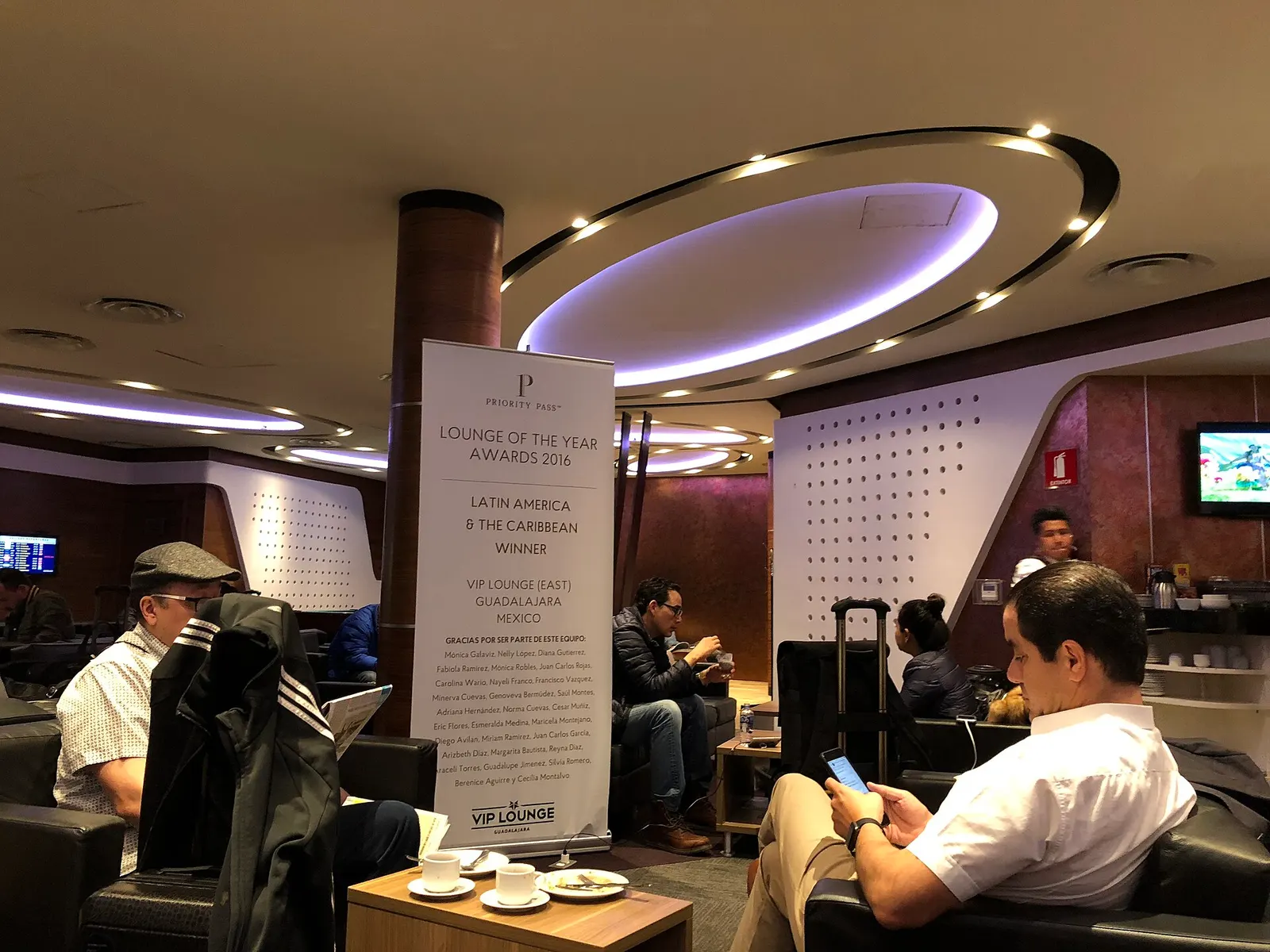 VIP Lounge (este) en el Aeropuerto Internacional de Guadalajara.