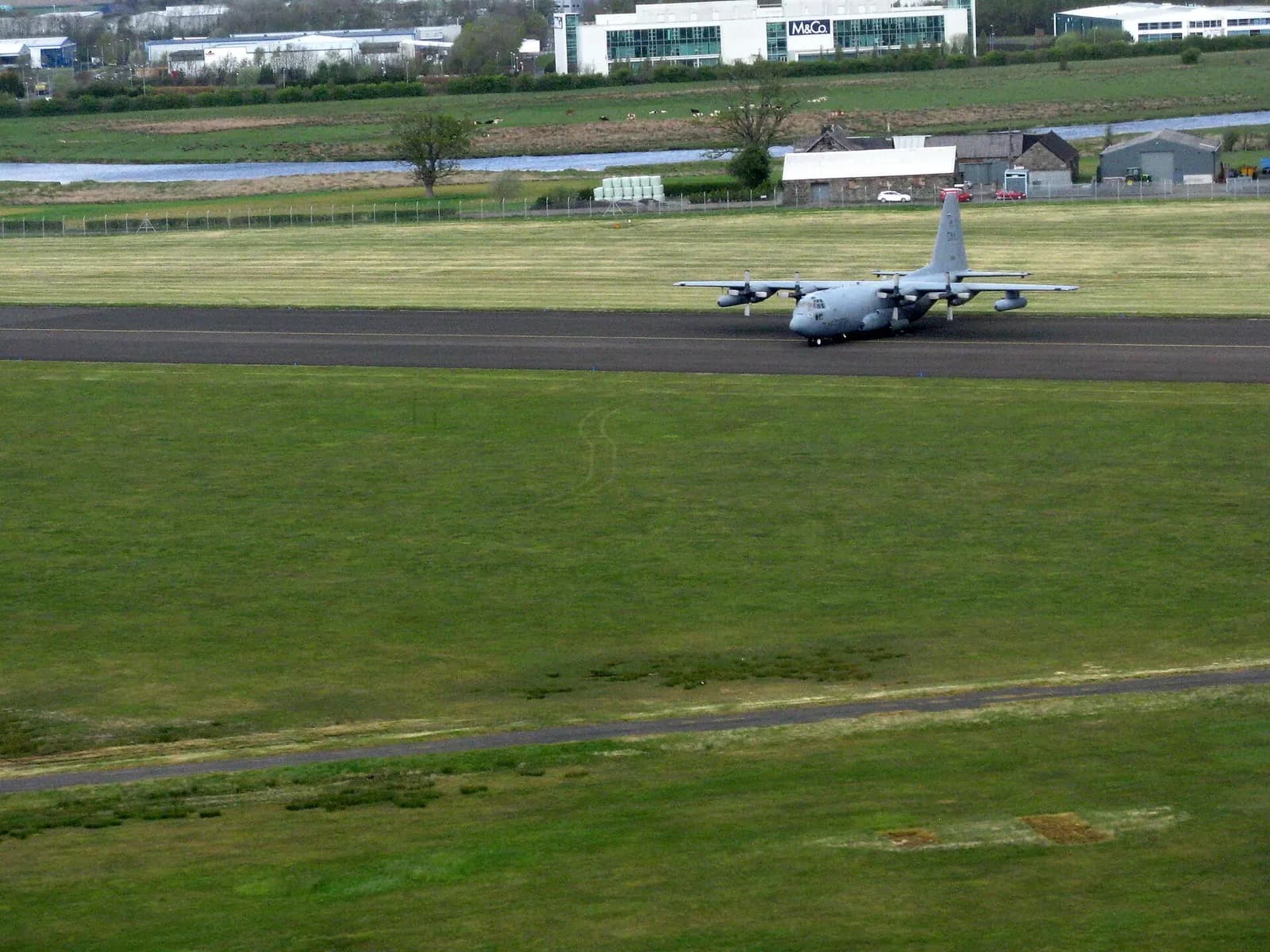 Hercules at Glasgow Airport