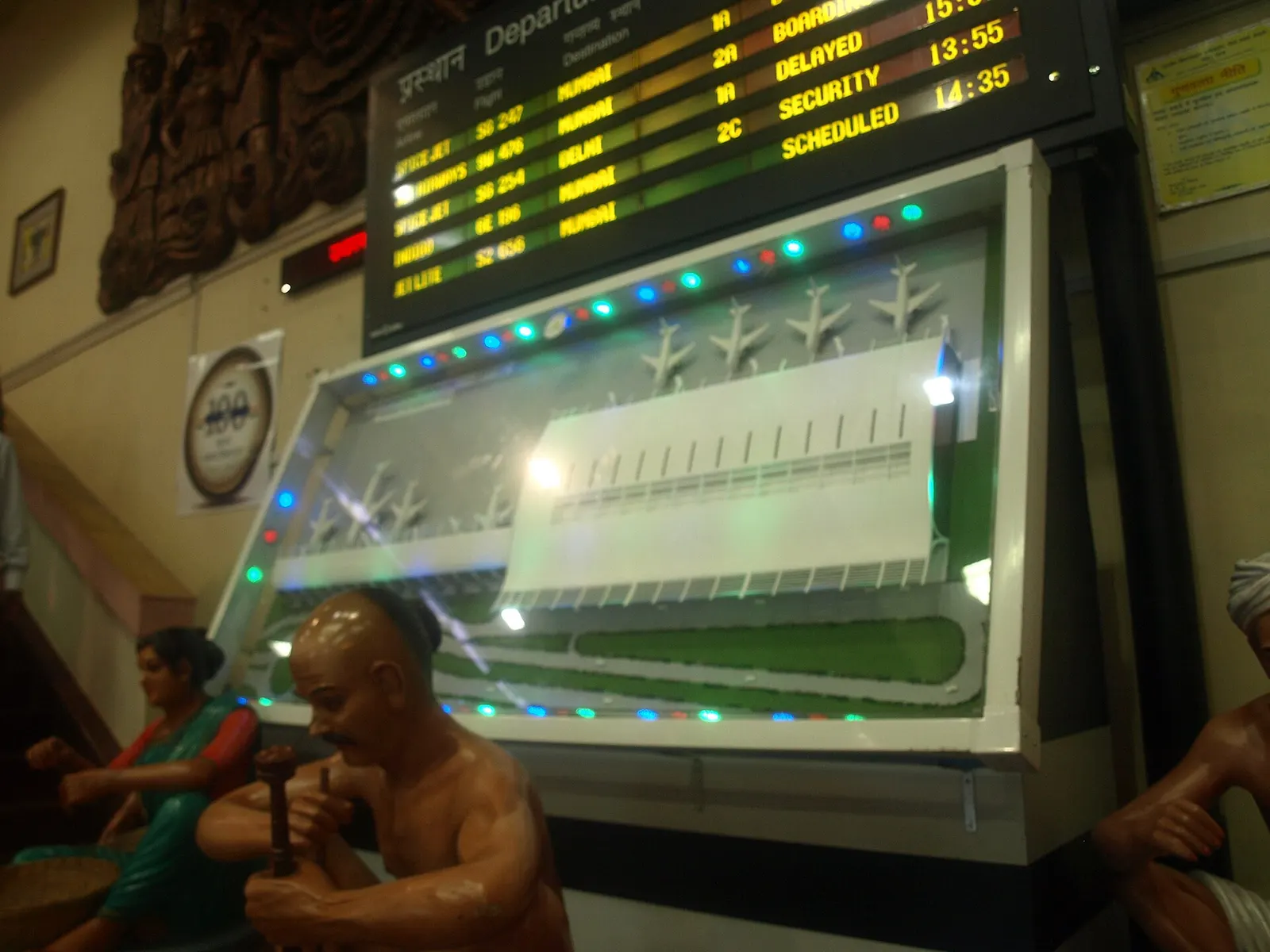 At Dabolim airport, Goa, India