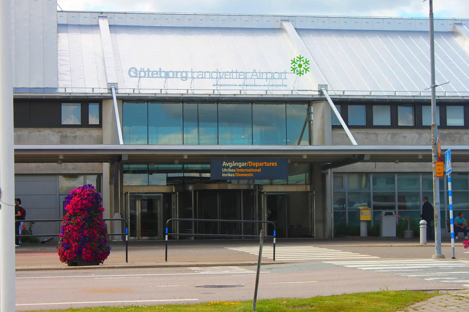 Eingangsbereich des Flughafen Göteborg-Landvetter