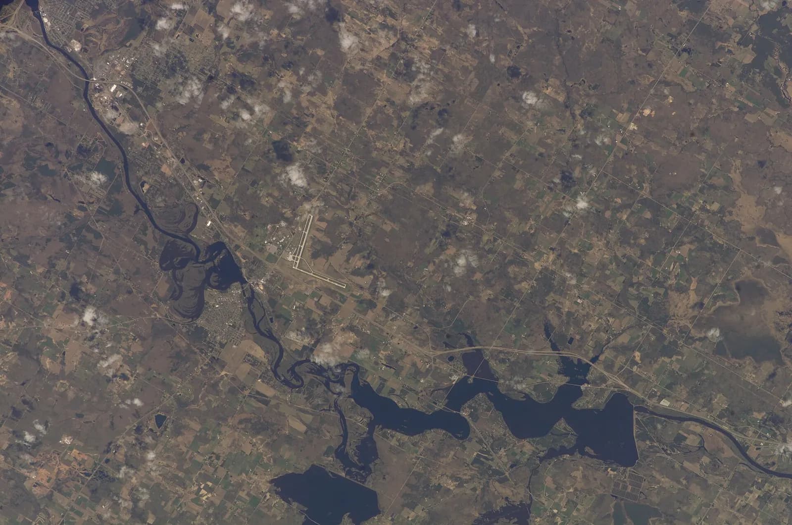View of Wisconsin taken during ISS Expedition 15.