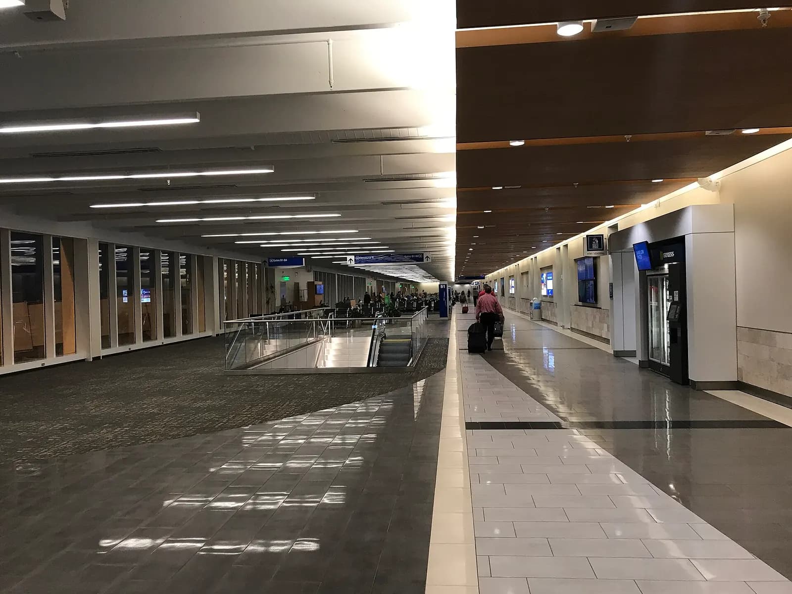 Concourse B holdroom at Greenville-Spartanburg International Airport