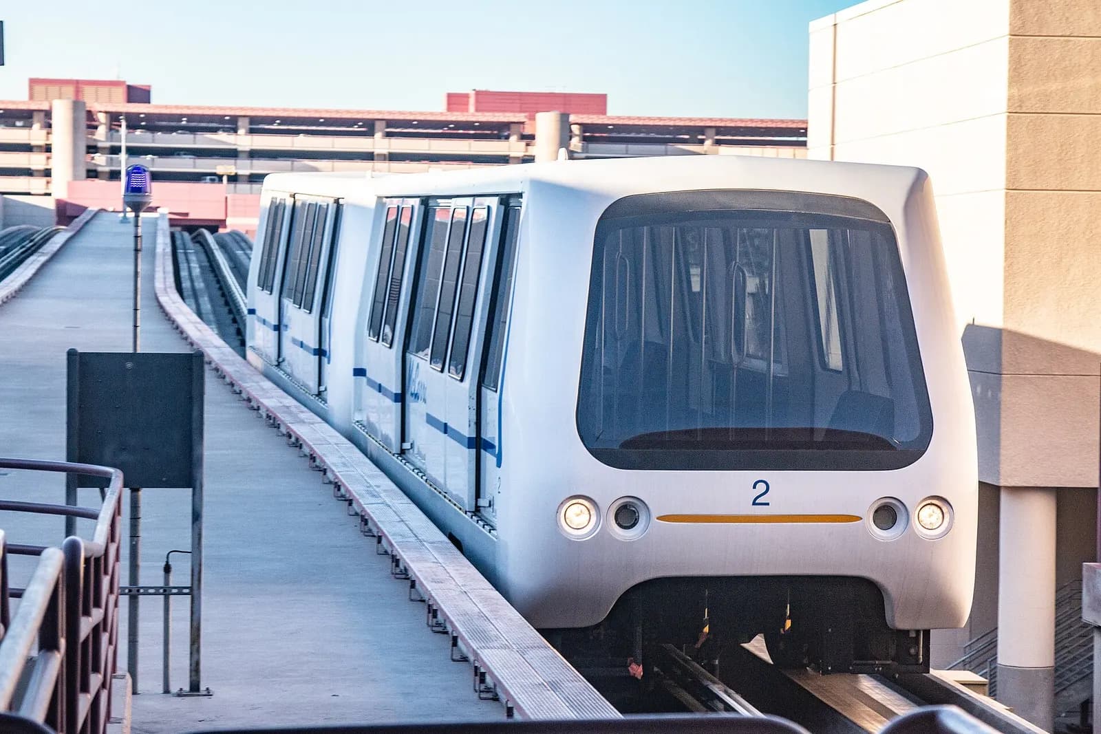 Las Vegas Airport People Mover between Terminal 1 and D Gates
