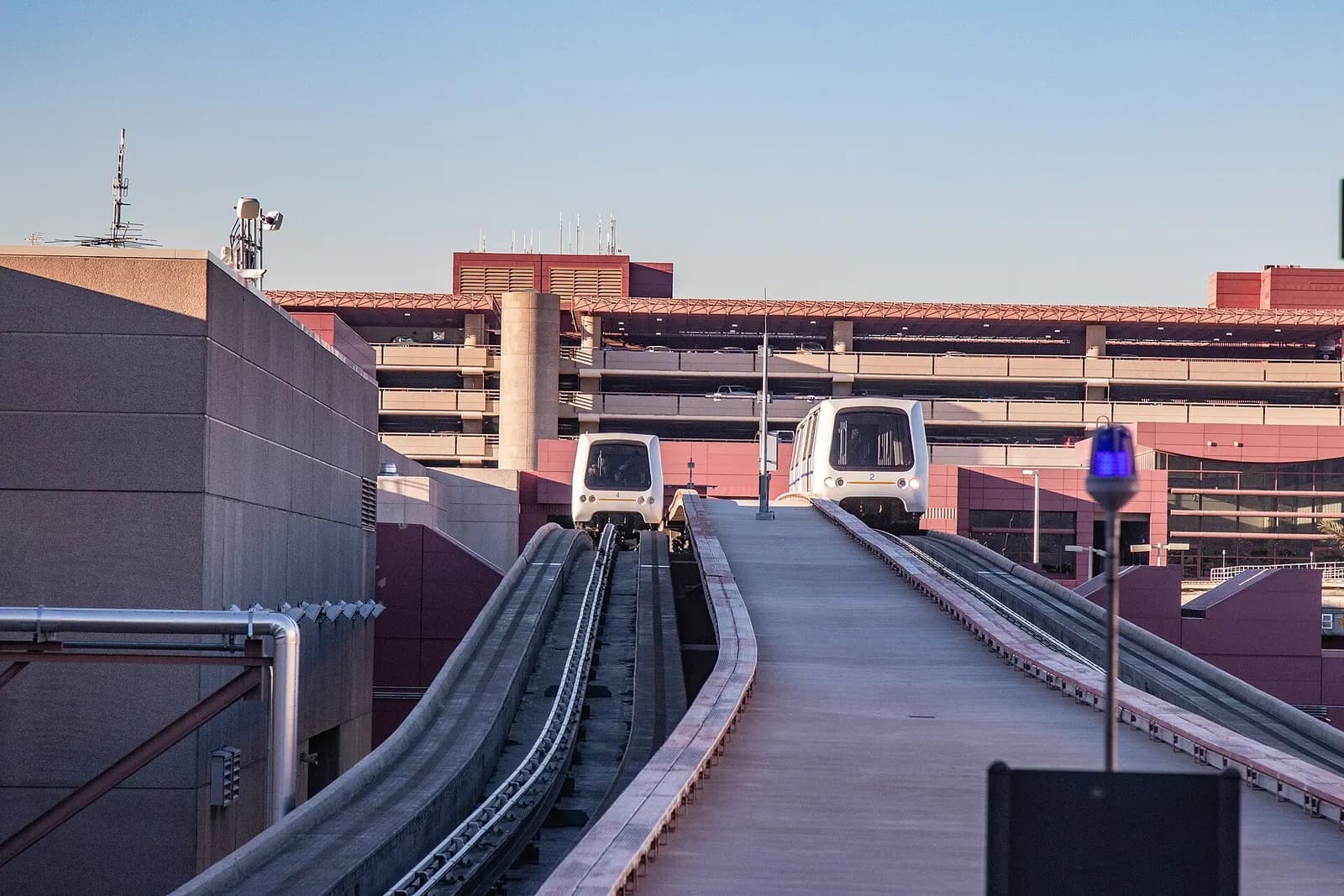 Las Vegas Airport People Mover between Terminal 1 and D Gates