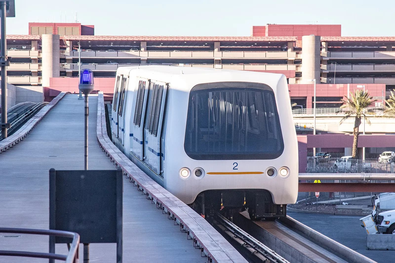 Las Vegas Airport People Mover between Terminal 1 and D Gates