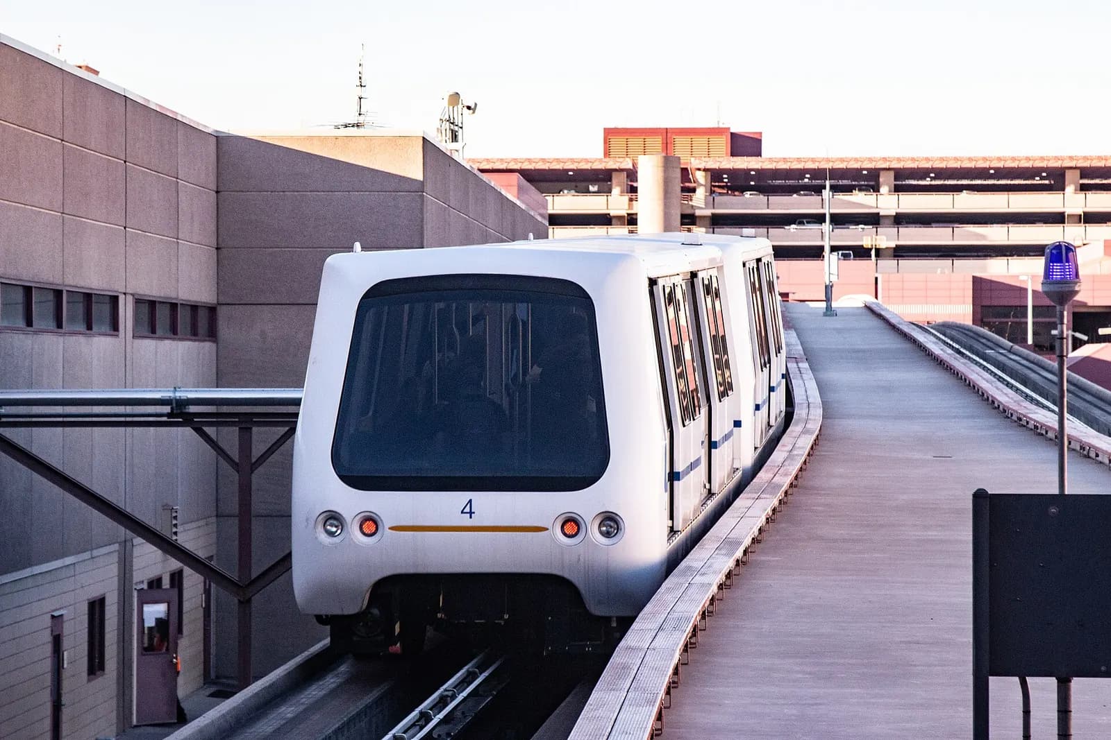 Las Vegas Airport People Mover between Terminal 1 and D Gates