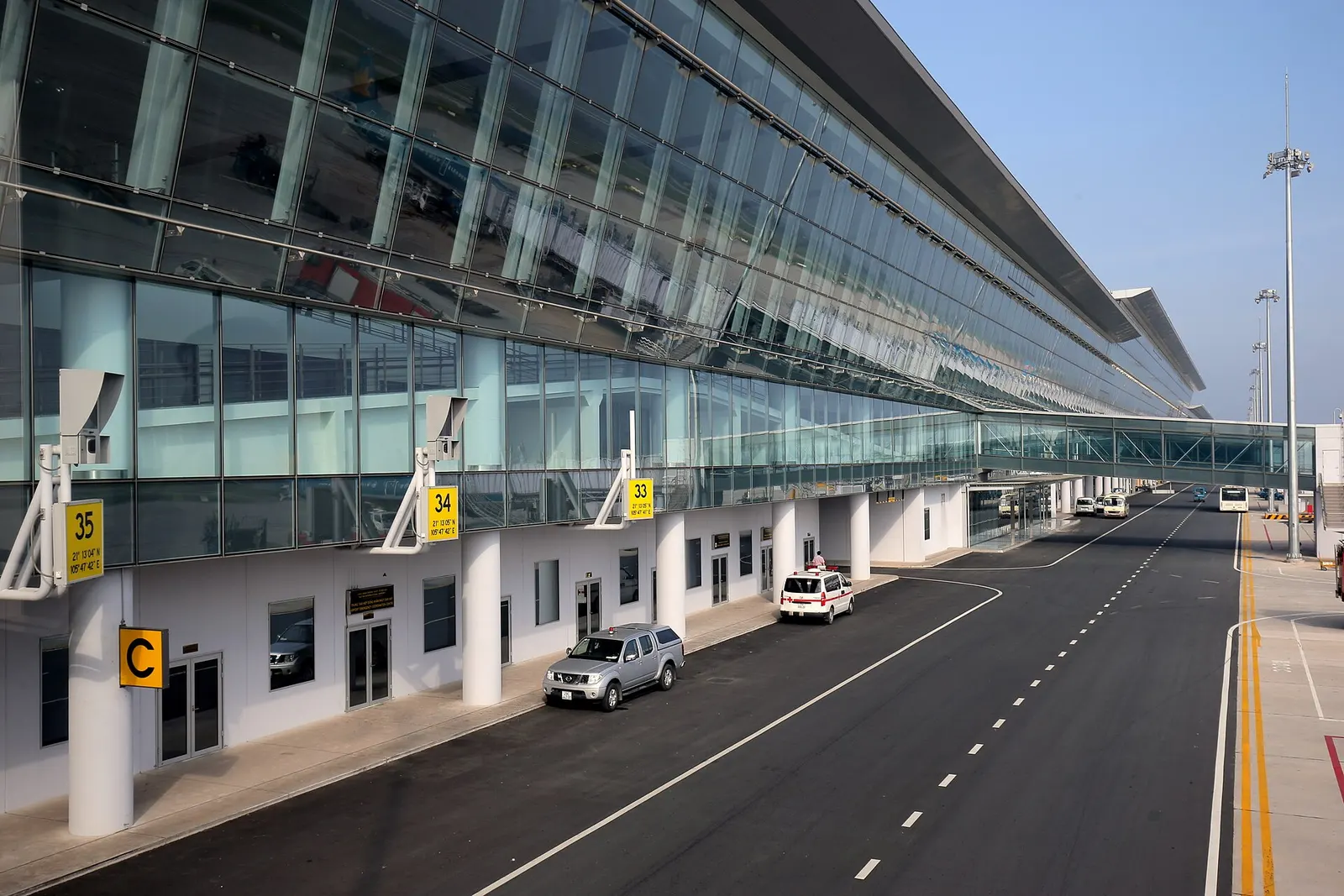 New terminal of Noibai International Airport , Hanoi, Vietnam
