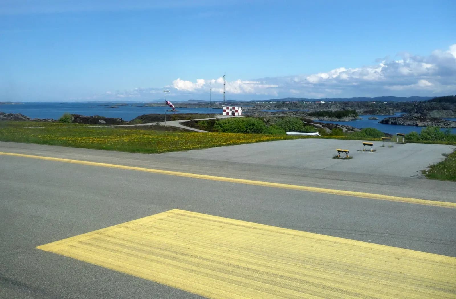 Another landside angle of Haugesund Airport Karmøy